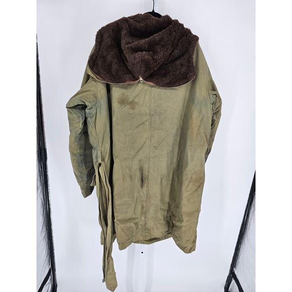 B-15 flight bomber jacket U.S. Army Air Force in the 1950s Belted 44R - Picture 5 of 5